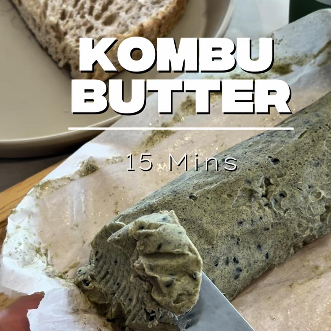 15 Mins Kombu Butter