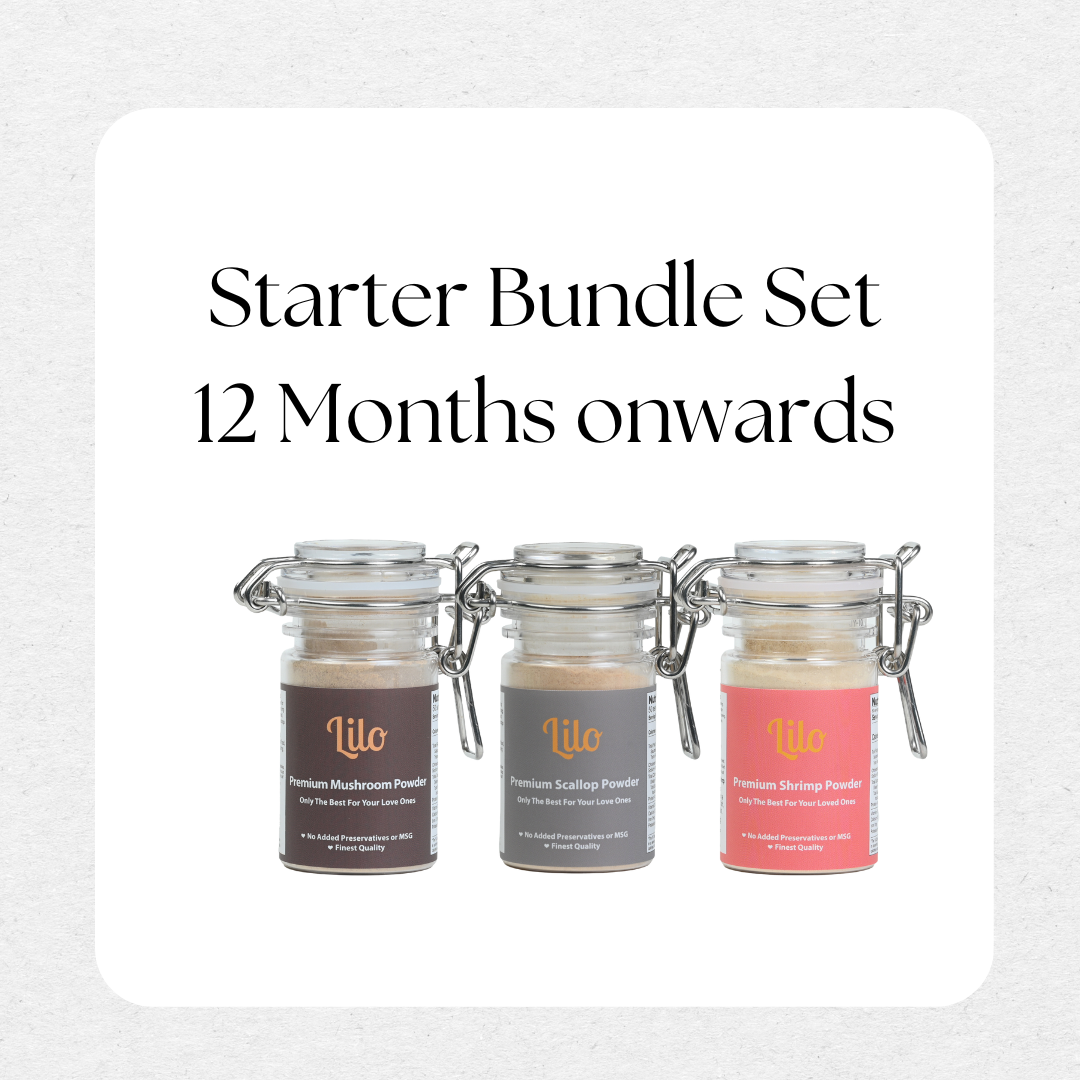 Sale Bundle - Starter 12 Months Onwards - Lilo Premium Ikan Bilis Powder